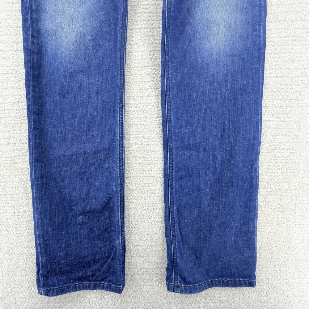 Diesel Safado-R Jeans Mens 30x32 Blue Slim Straight Stretch Medium Wash FLAW